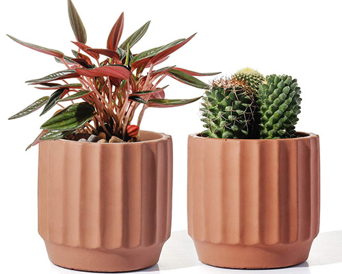 POTEY Succulent Planter Pots